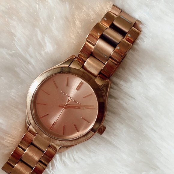 MICHAEL KORS Runway Dial Rose Gold Watch